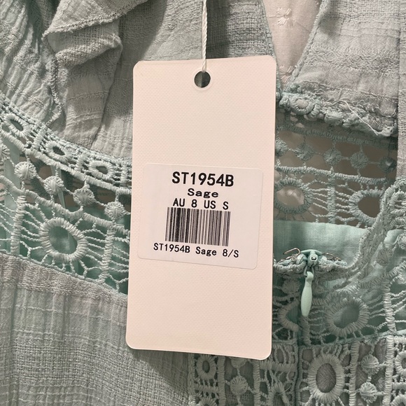 Saints + Secrets Sage Ruffle Dress - Picture 4 of 4